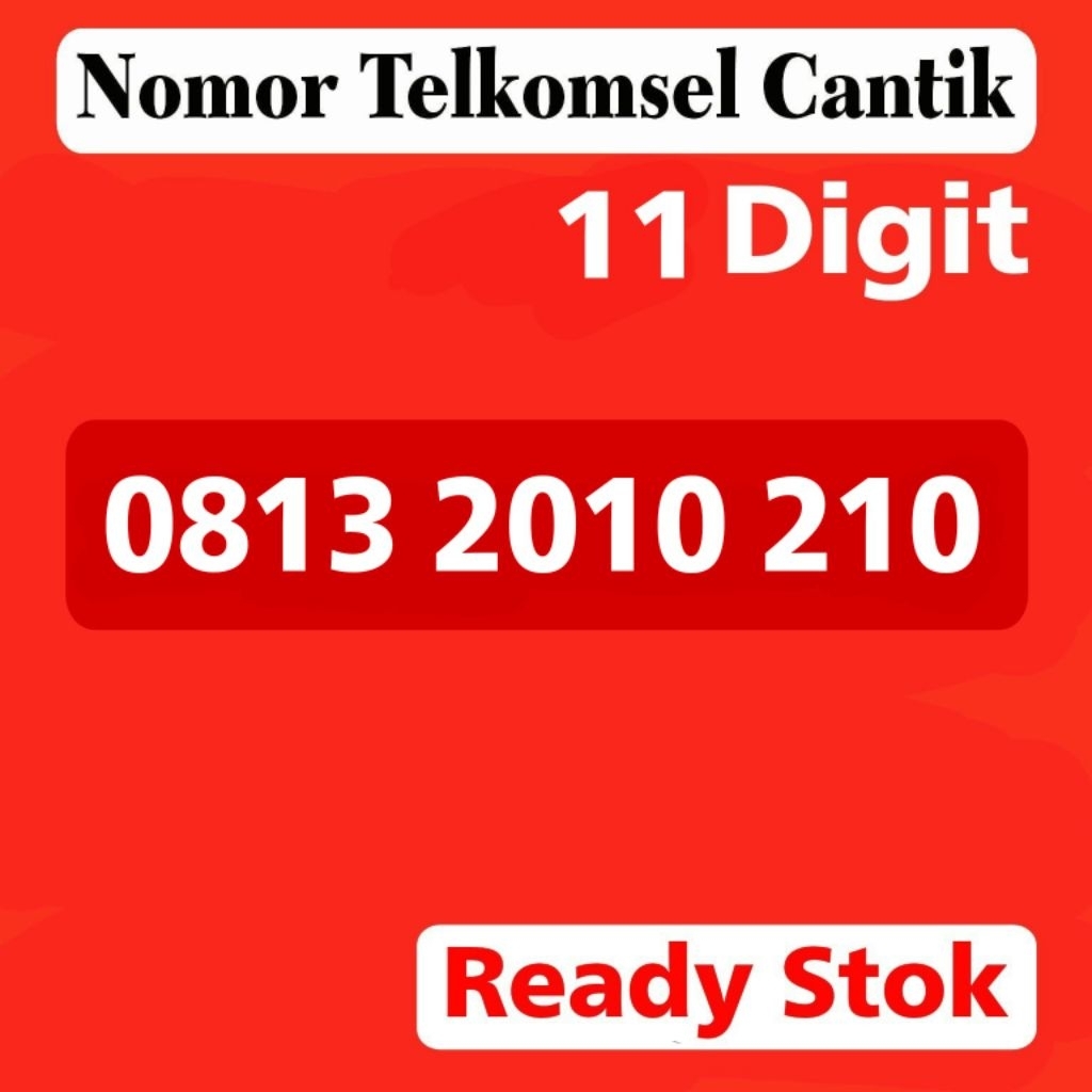 Kartu Perdana Nomor Cantik Telkomsel Simpati 11 Digit Murah