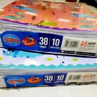 

Buku Tulis Bergaris SiDU Isi 38 Lembar Kwarto Sinar Dunia isi 10buku