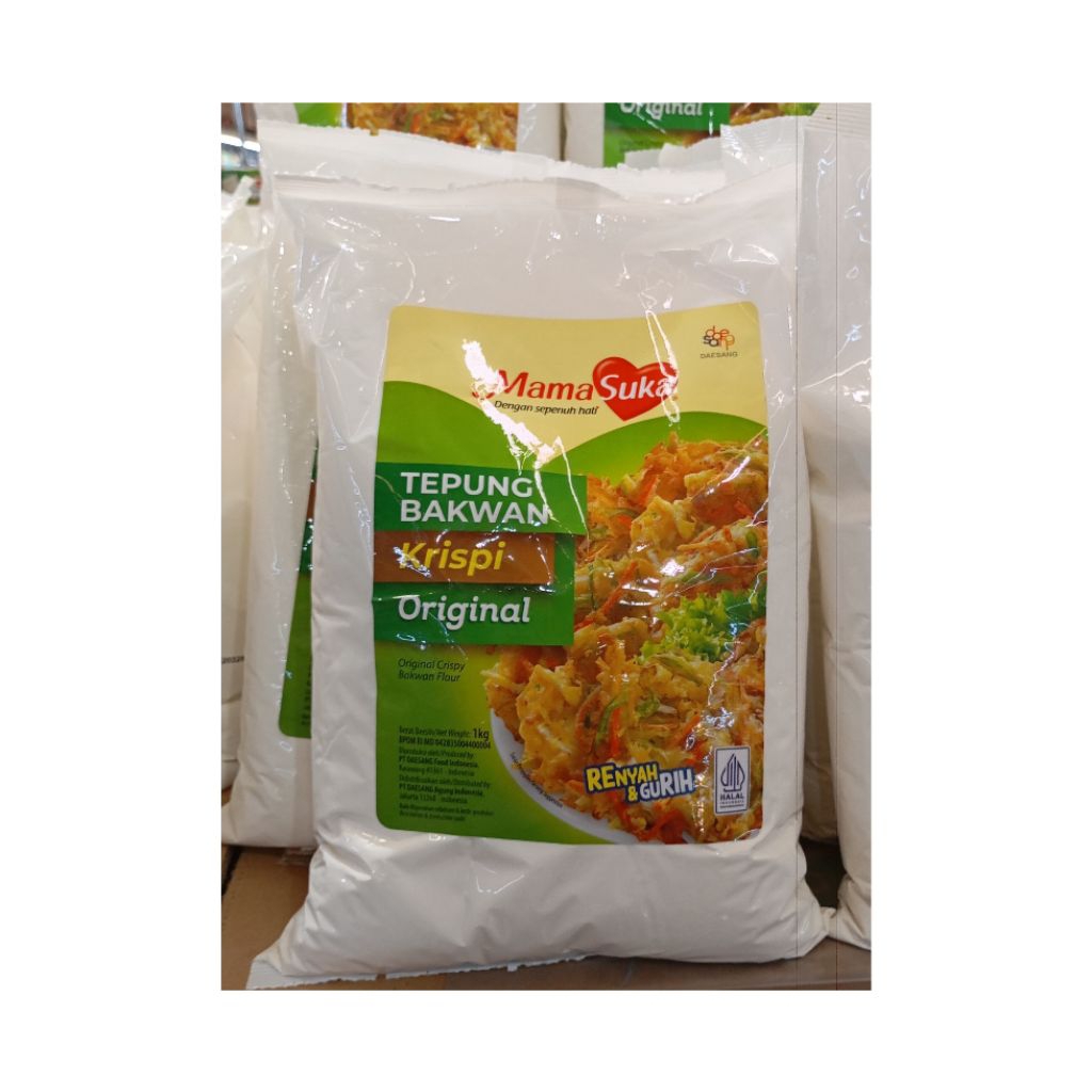 

MAMA SUKA TEPUNG BAKWAN 1 KG ISI 3 PCS