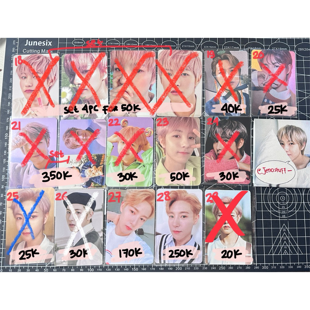 RENJUN PHOTOFRAME FROM HOME NCT 2020 CASHBEE WEBOOM WB GOJEK DREAMSHOW DS DAY 1 2 3 PHOTOCARD