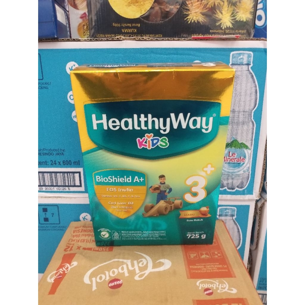 

HealthyWay KIDS 3+ Susu Pertumbuhan rasa Madu 725gr