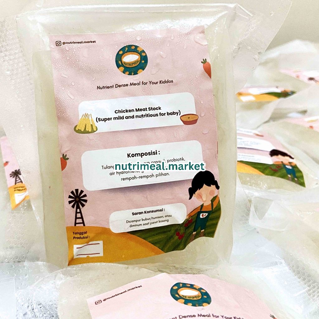 

Nutrimeal - Chicken Stock / Kaldu Ayam (200ml)