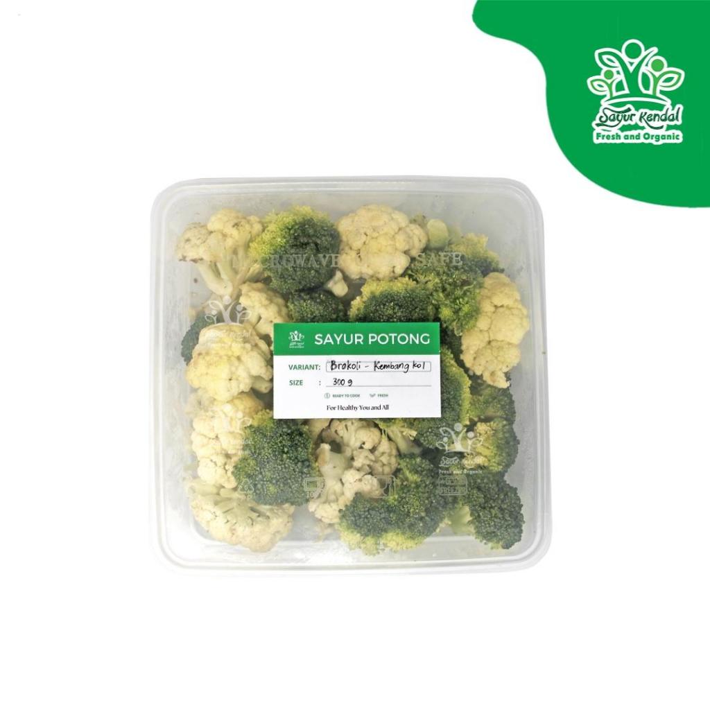 

Brokoli & Kembang Kol Potong - Sayur Kendal