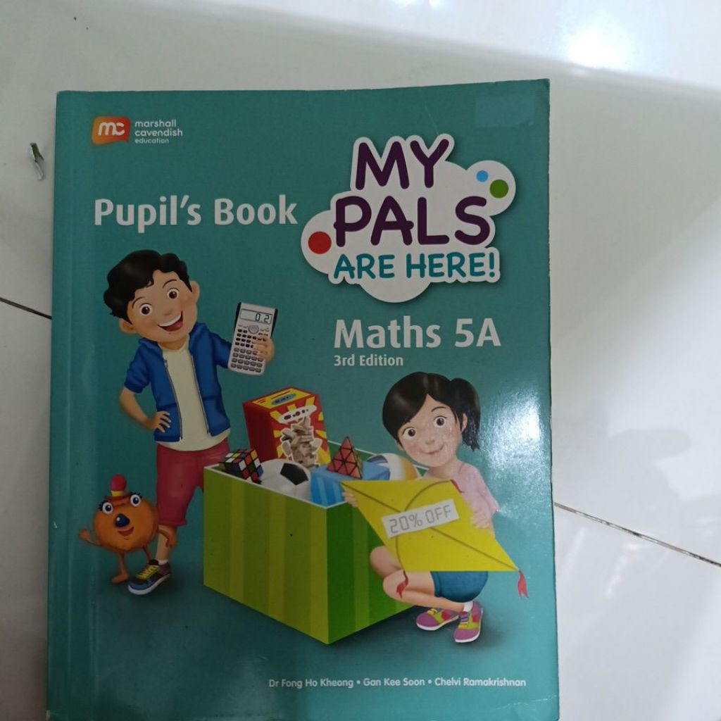My pals are here Math Pupil's book 5A