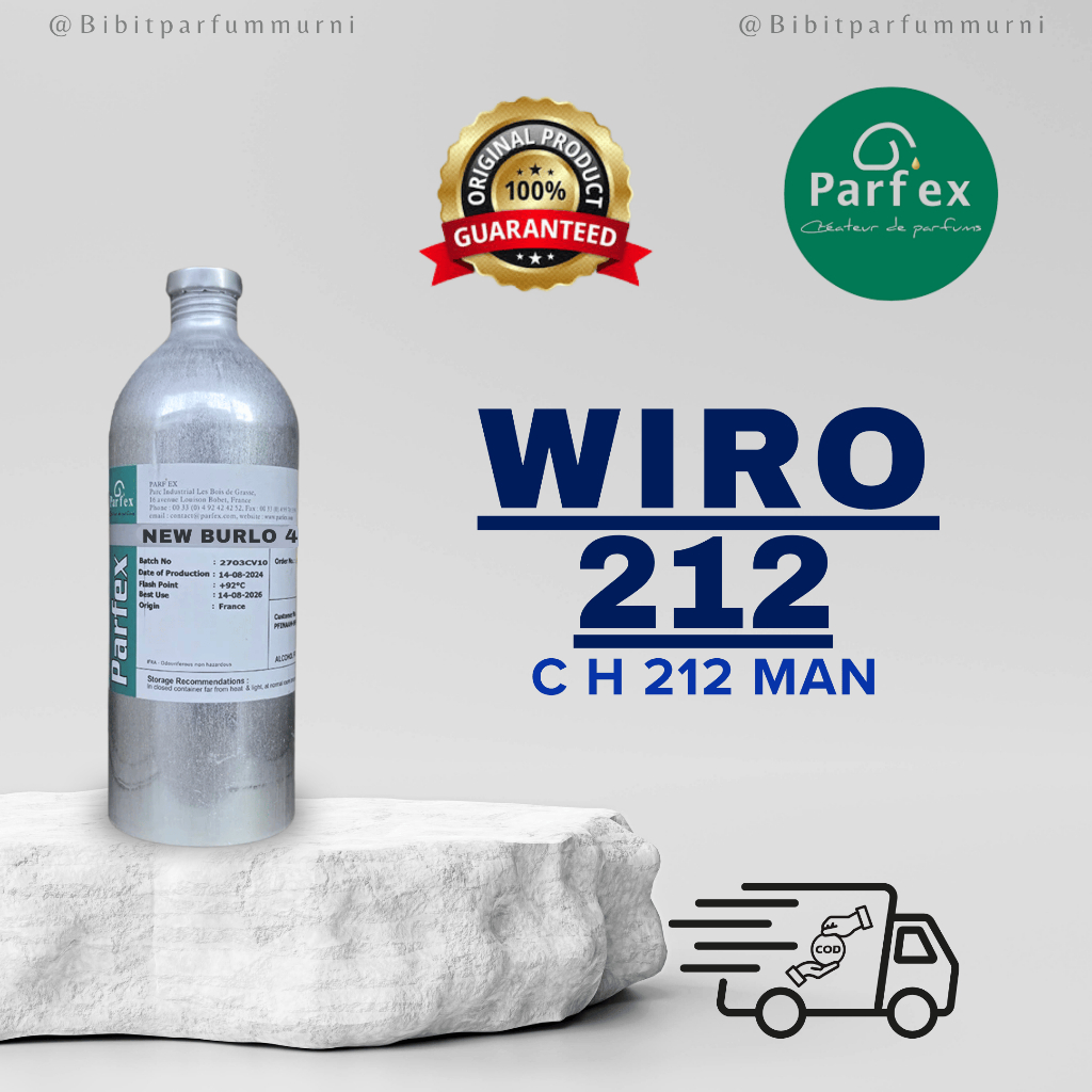 WIRO 212 INSPIRASI DARI C.H 212 MEN 1GR BY PARFEX