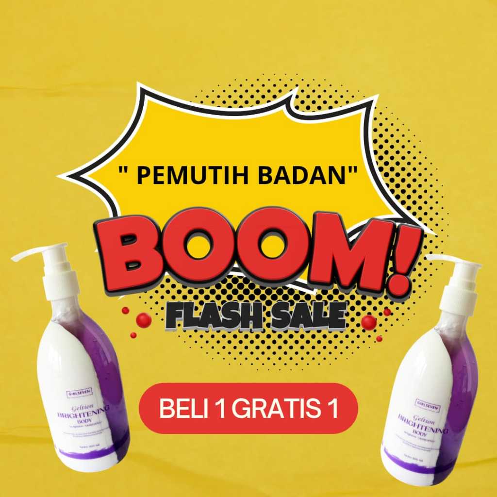 Lotion Pemutih badan 300 ML Bpom Ampuh Cepat 7 hari Permanen Whitening Handbody