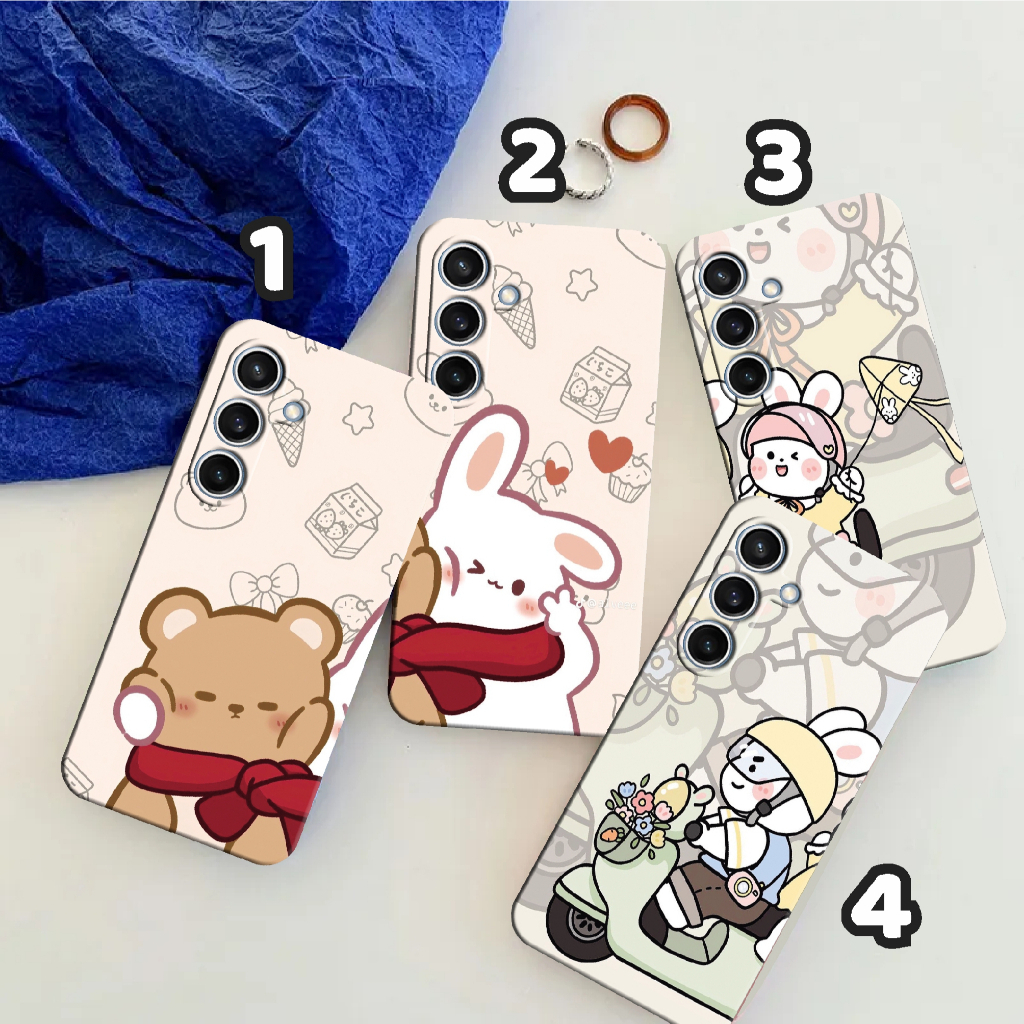 [X02] Case korean Untuk ALL TYPE HP SAMSUNG OPPO VIVO XIAOMI REALME INFINIX TECNO IPHONE Softcase mo