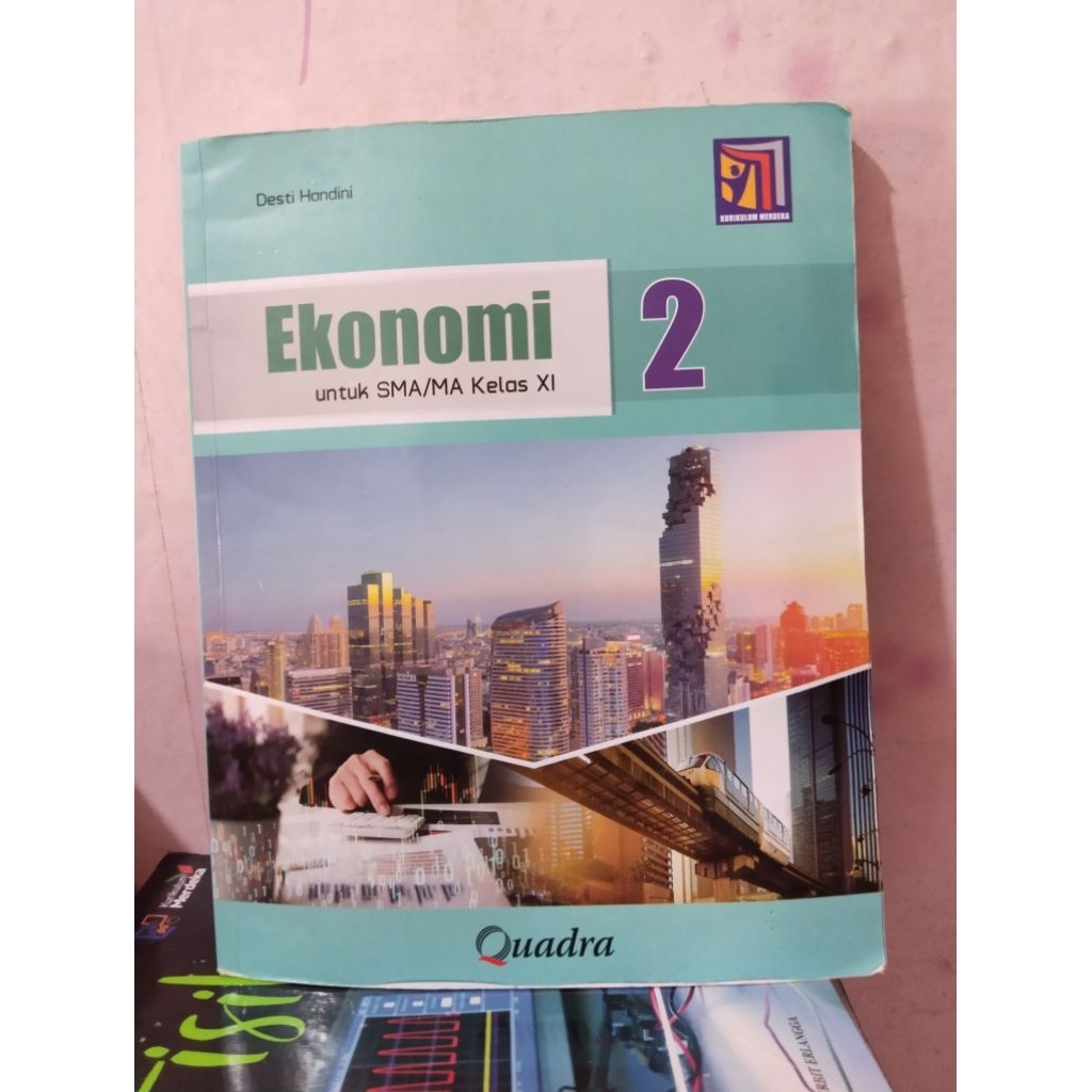 buku ekonomi, sosiologi, prakarya, pjok/penjas, ppkn/pendidikan pancasila kelas 11/XI/2 sma ma quadr