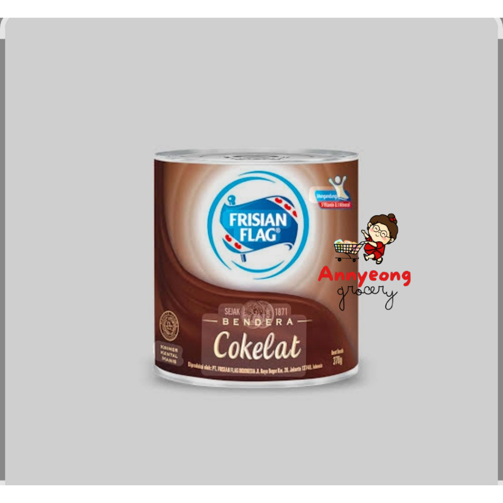 

AGS SUSU KALENG COKELAT FRISIAN FLAG COKELAT 370 GRAM