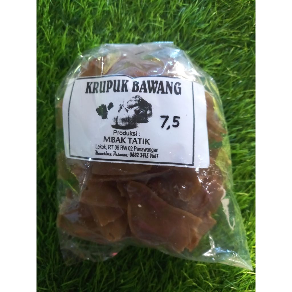 

KRUPUK BAWANG SIAP GORENG 250Gr
