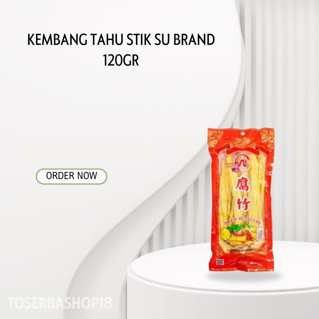 

Kembang Tahu Stik SU Brand / Dried Bean Curd Stick 120gr
