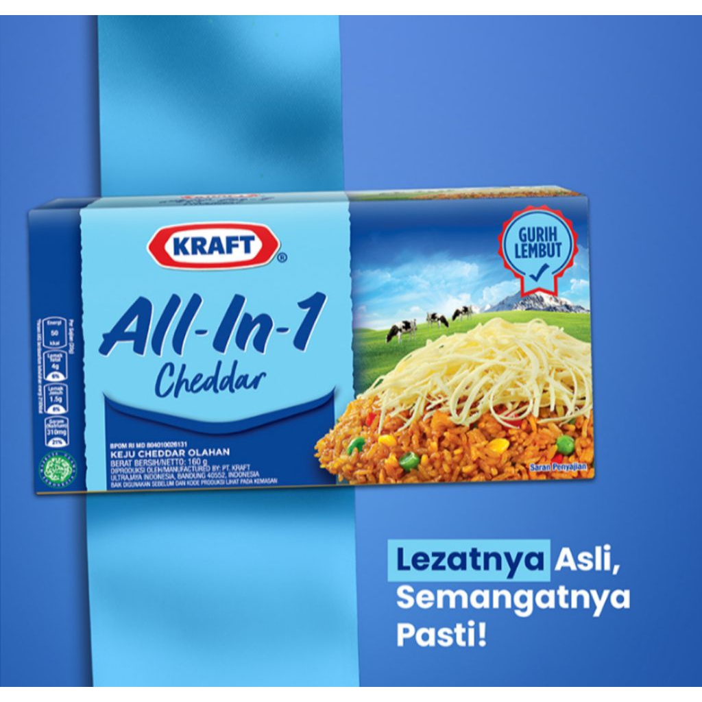 

KRAFT Keju All In 1 Box 150 g