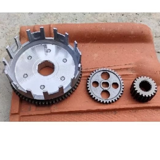 Drafgear Draf gear tanpa rumah kampas house kopling Viar 21-70 persamaan megapro dan tiger Draf Gear