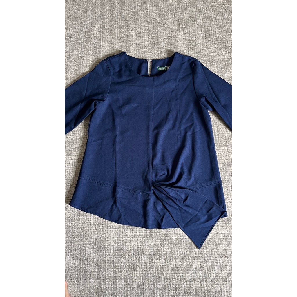 preloved blouse navy