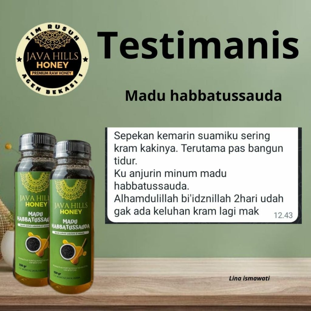 Madu Habbatussauda Javahills honey | Stroke | Kolesterol | hipertensi|sembelit | asamlambung