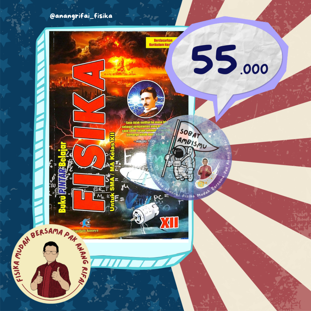 [[12- NASIONAL ]] BARU Kelas 12 Buku Fisika SMA Sagufindo Kurikulum Nasional 2025/2026