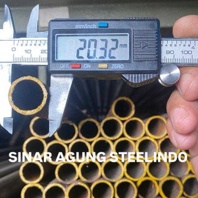 Pipa Galvanis 1/2 inch x 1,5mm / Besi Pipa GALVANIS 1/2 inci tebal 1,5mm