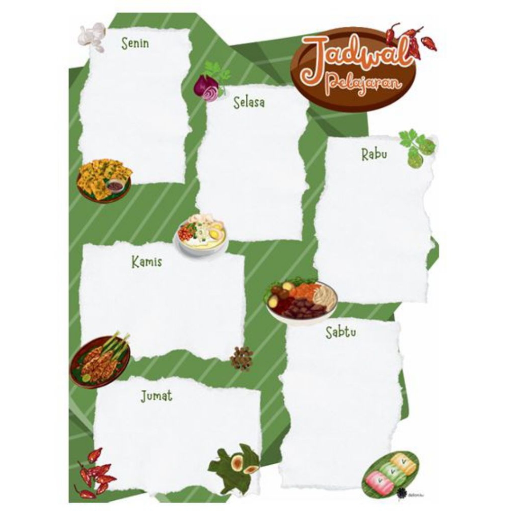 

Jadwal Pelajaran | Wipe and Clean