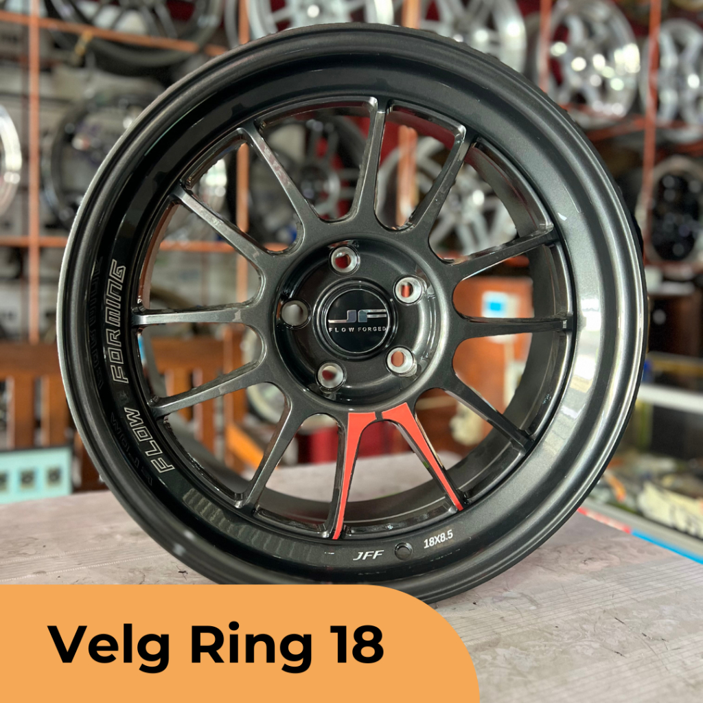 Velg Mobil Ring 18 Venom Titanium (NEW)