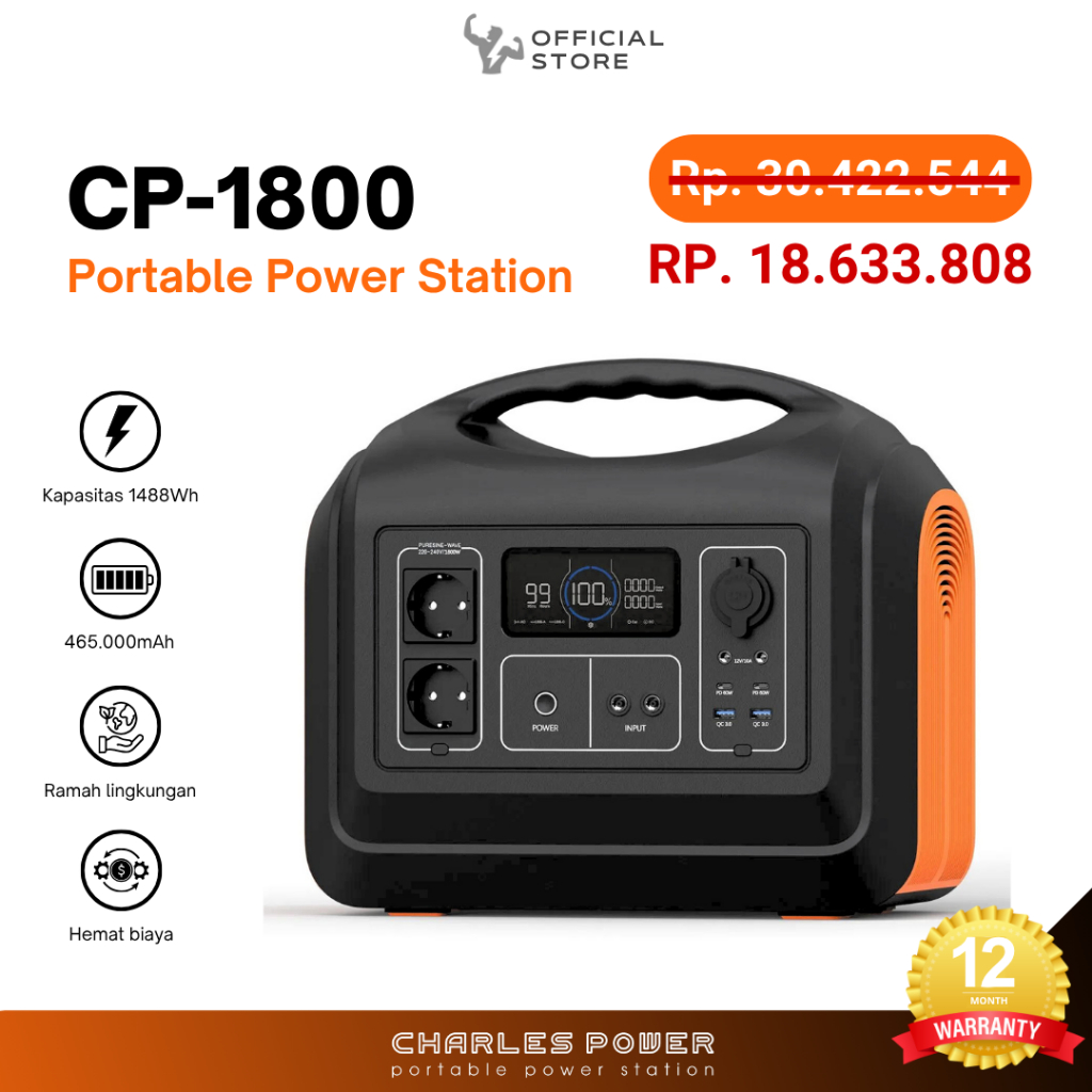 Portable Power Station CP-1800