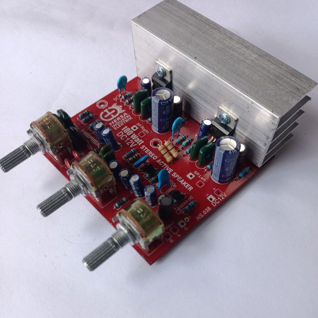 POWER AMPLIFIER TDA 2003 3POTENSIO 100WATT DC 12VOLT