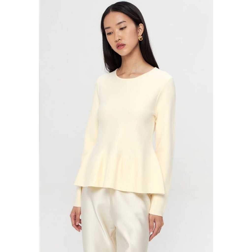 Duma Josette peplum top