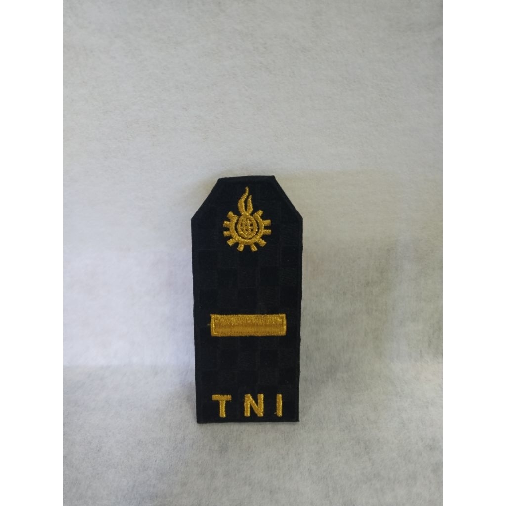 pangkat baju TNI, bordir