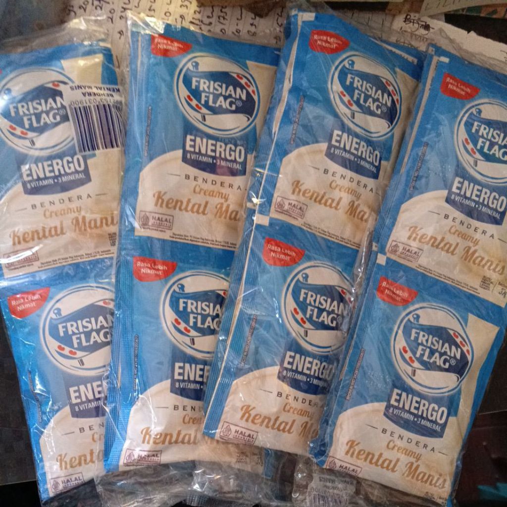 

Susu Frisian Flag Sachet | susu bendera sachet