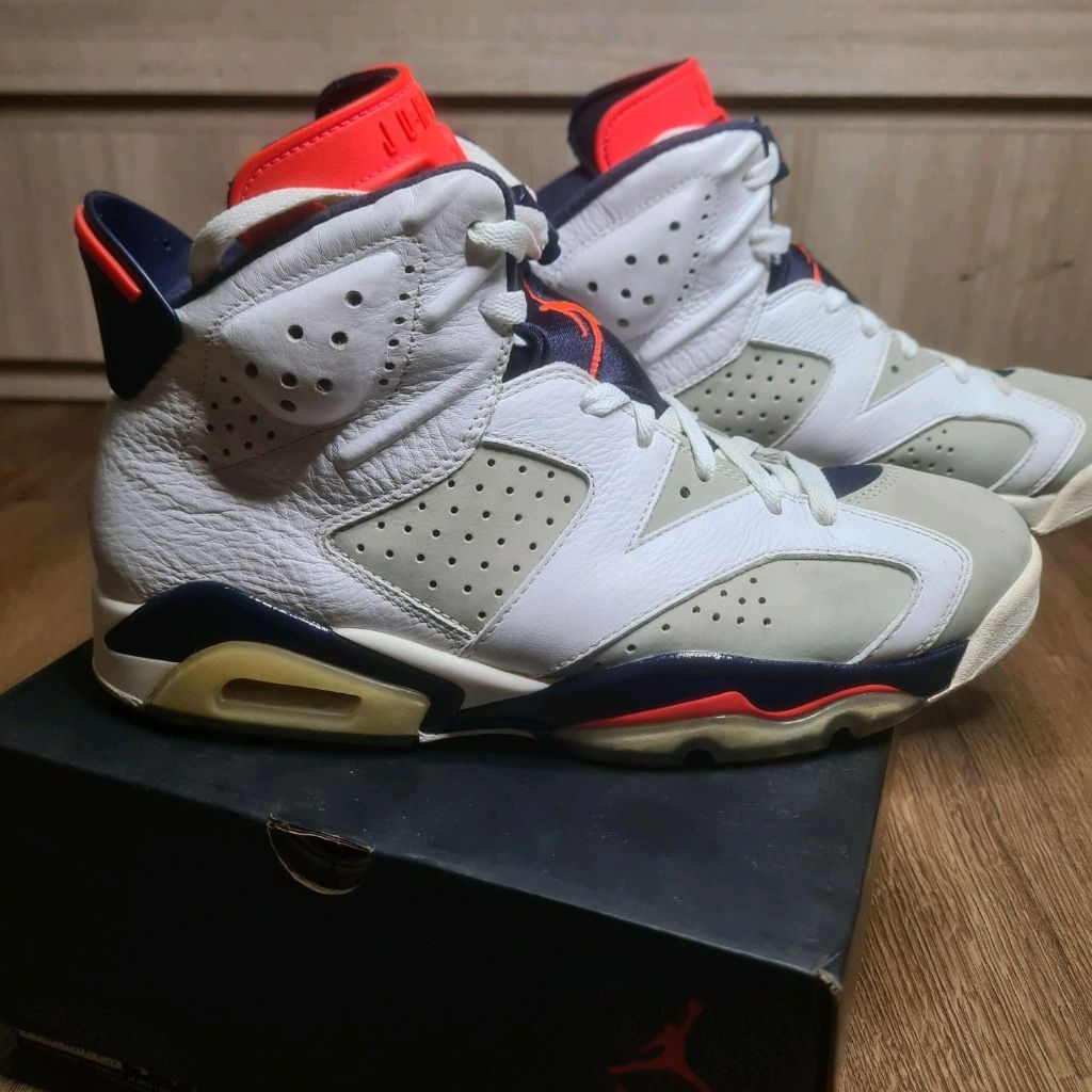 Jordan 6 VI Tinker Hatfield ORIGINAL  size 43 sepatu basket
