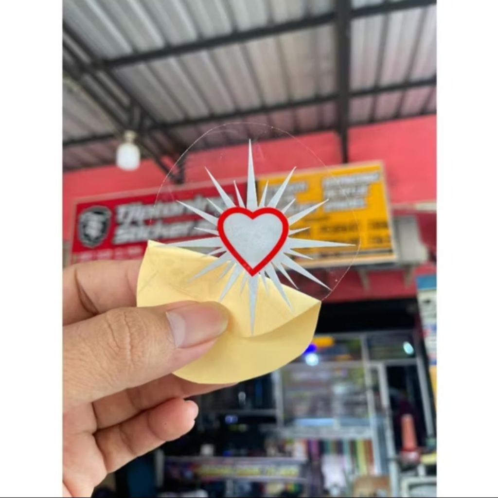 

stiker logo psht // stiker hati bersinar