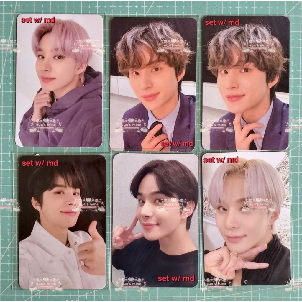 [ready] photocard official nct jungwoo set with merch