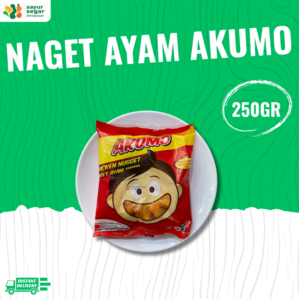 

Naget Ayam Akumo 250gr - Sayur Segar Denpasar