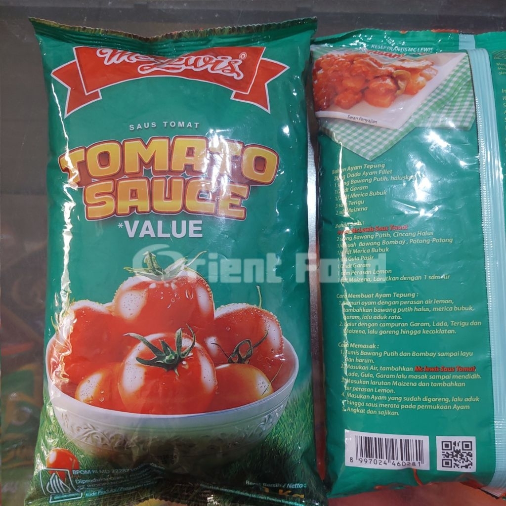 

Mc Lewis Saos TOMAT 1kg