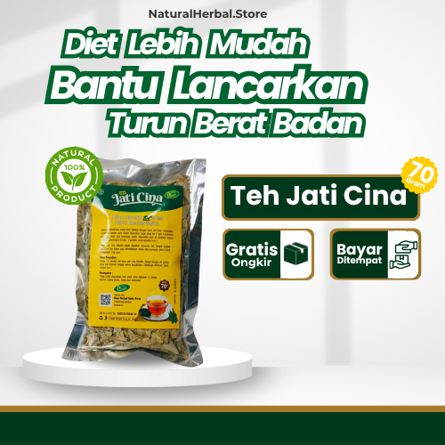 

Teh Pelangsing Daun Jati Cina 70 Gram Herbal