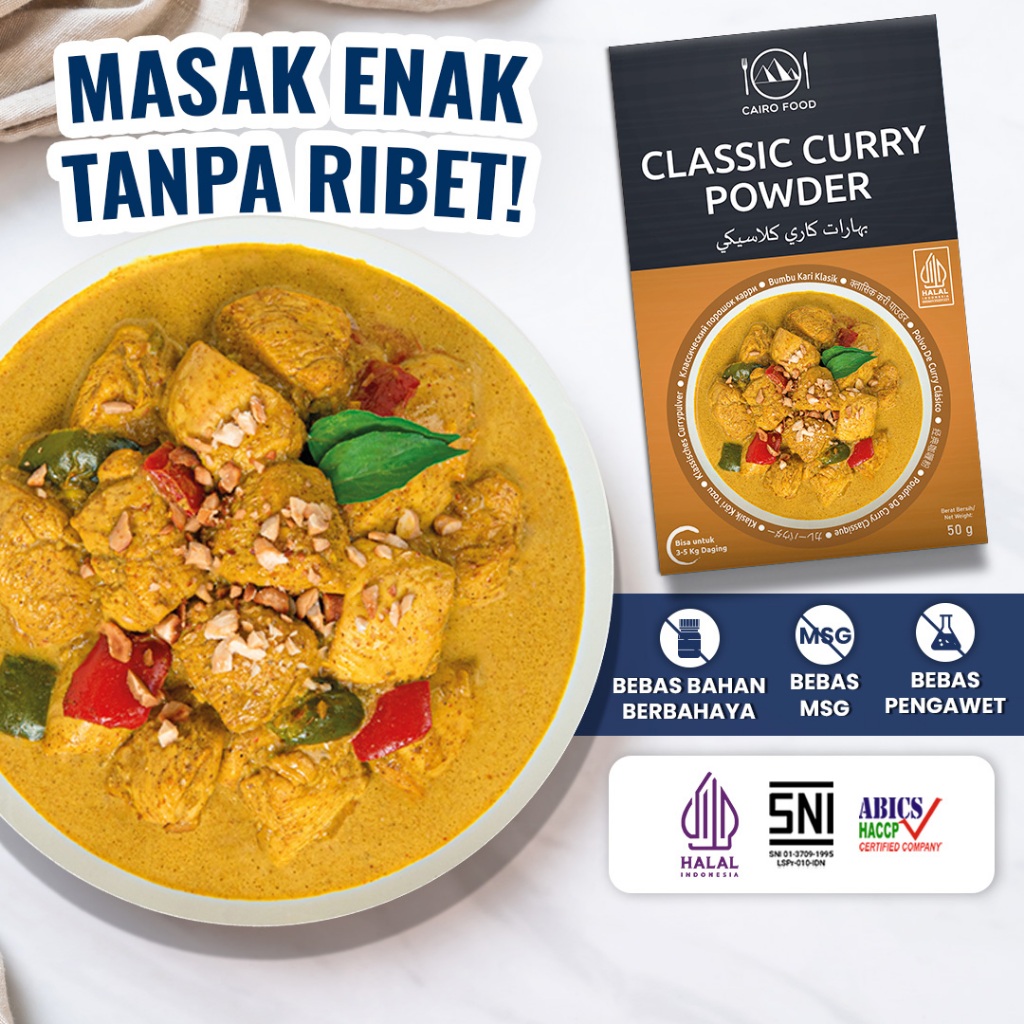 

Bumbu Kari Klasik Sehat - Cairo Food