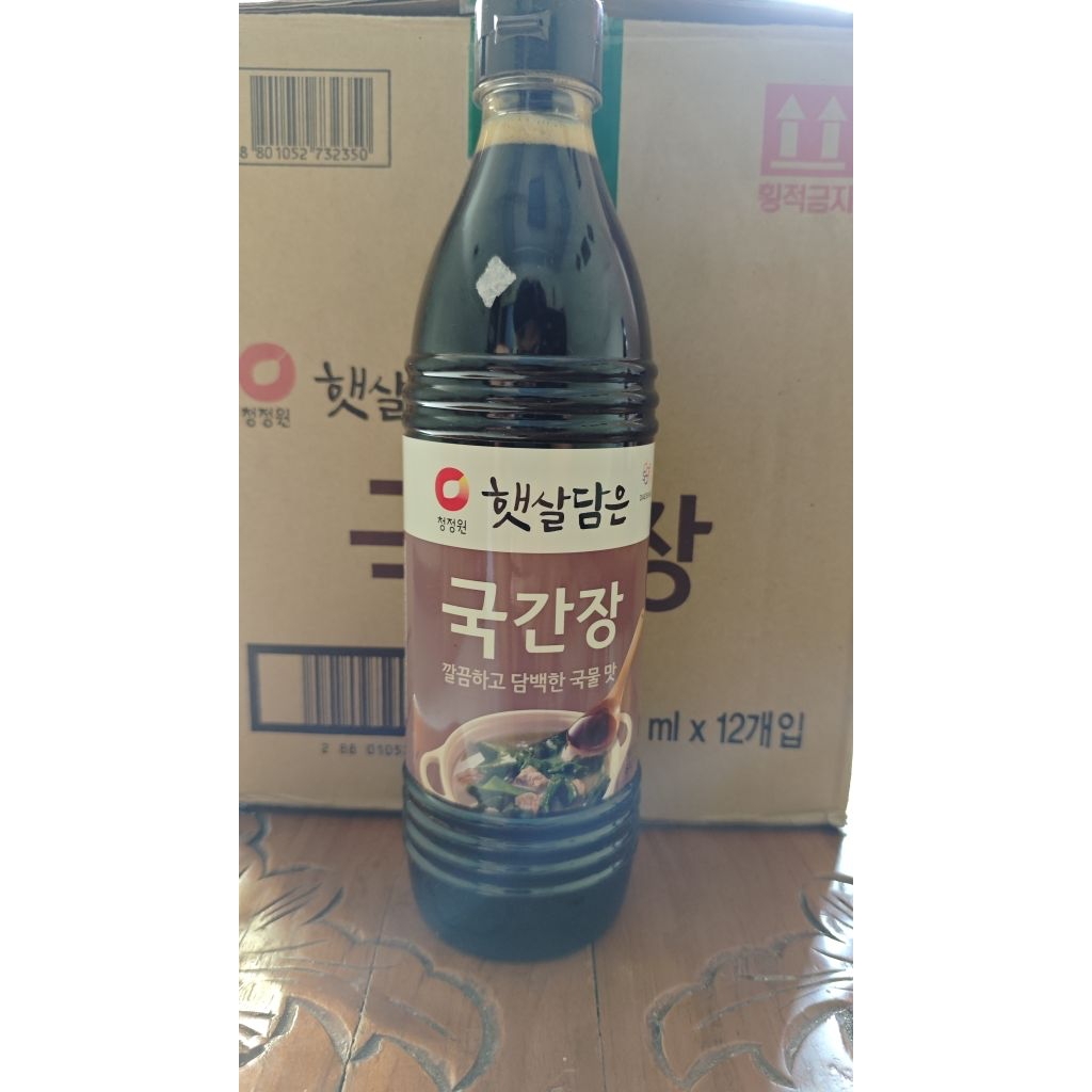 

Daesang Chung Jung One - Brewed Soy Sauce For Soup Broth / Kecap Asin Korea Asli @840