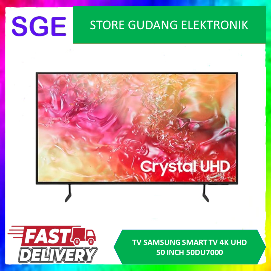 TV SAMSUNG 50DU7000 SMART TV 50" CRYSTAL UHD 4K UA50DU7000KXXD UA50DU7000 DU7000