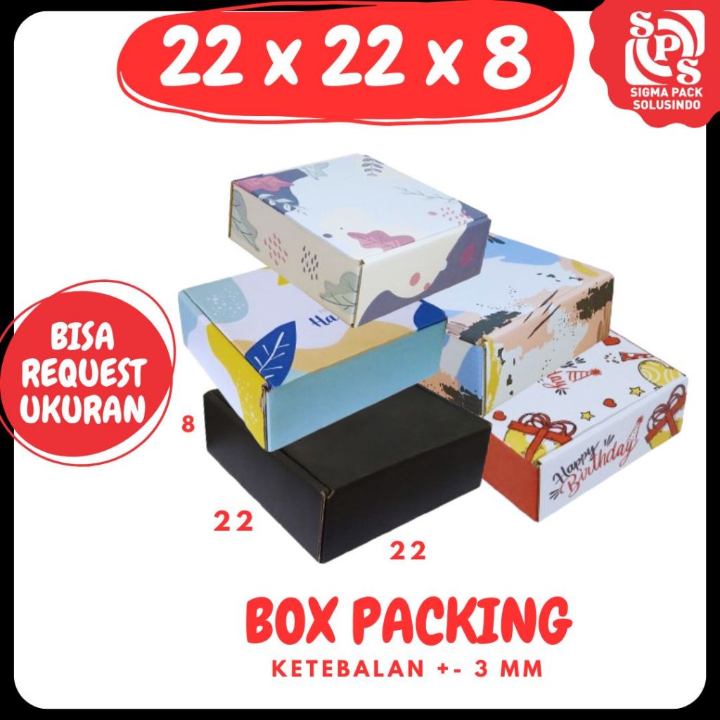

Box 22x22x8 LS Kardus 22x22x8 LS Dus Hampers 22x22x8 LS Kotak Packing Pizza Gift Zigma Shop