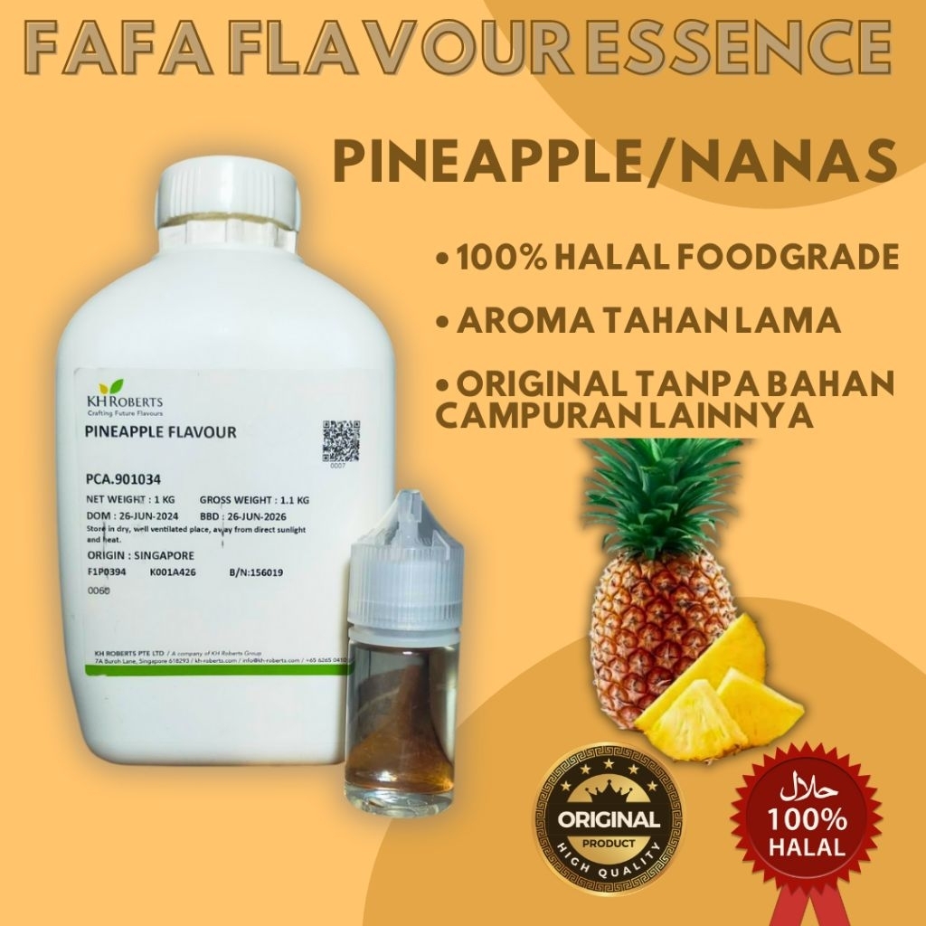 

Essen flavour essence pineapple / nanas kh robert original