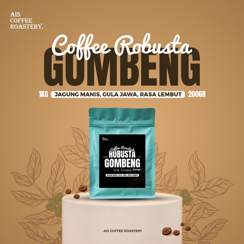 

Biji Kopi Robusta Gombeng Coffee Roasted Beans