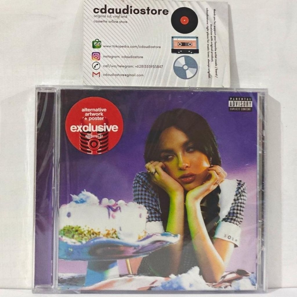 CD OLIVIA RODRIGO - SOUR TARGET EXCLUSIVE USA IMPORT