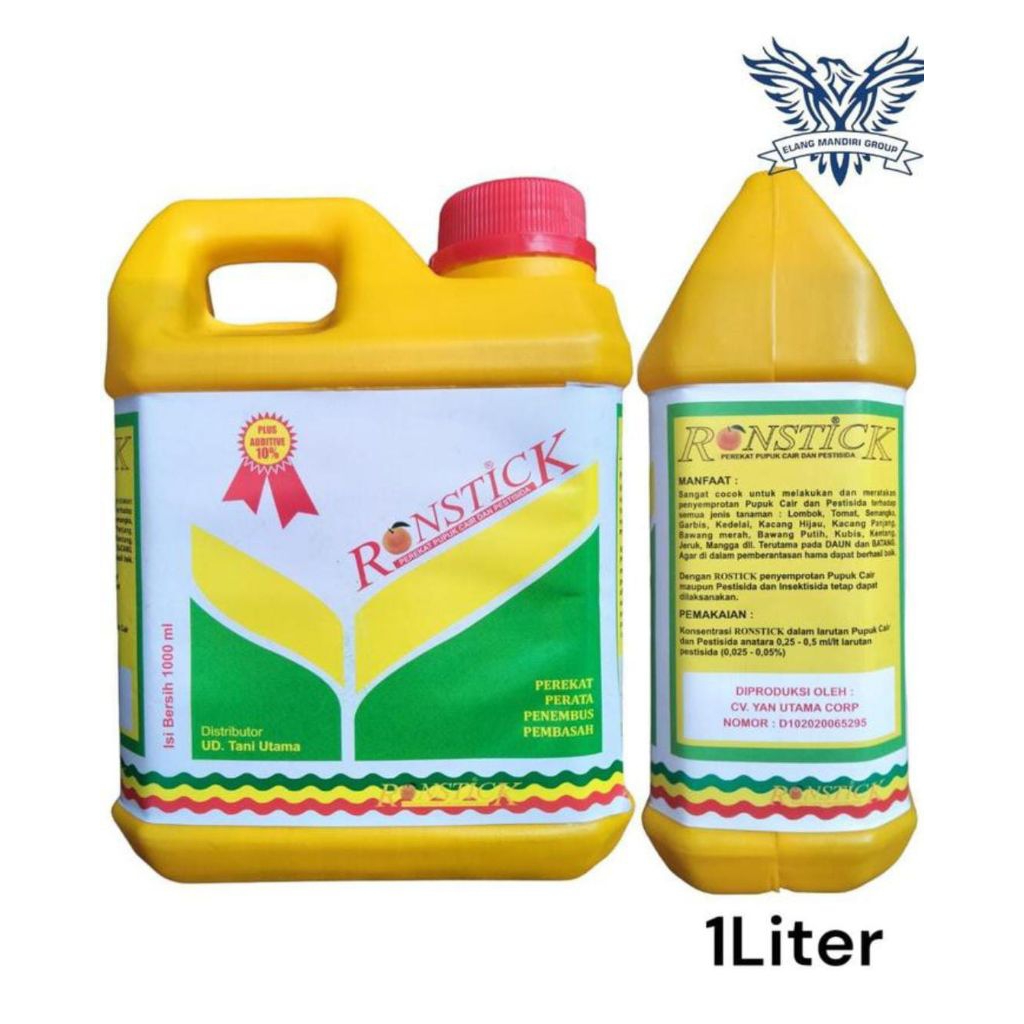 RONSTICK Ronstik 1 Liter Perekat Perata Pestisida dan Pupuk UD TANI