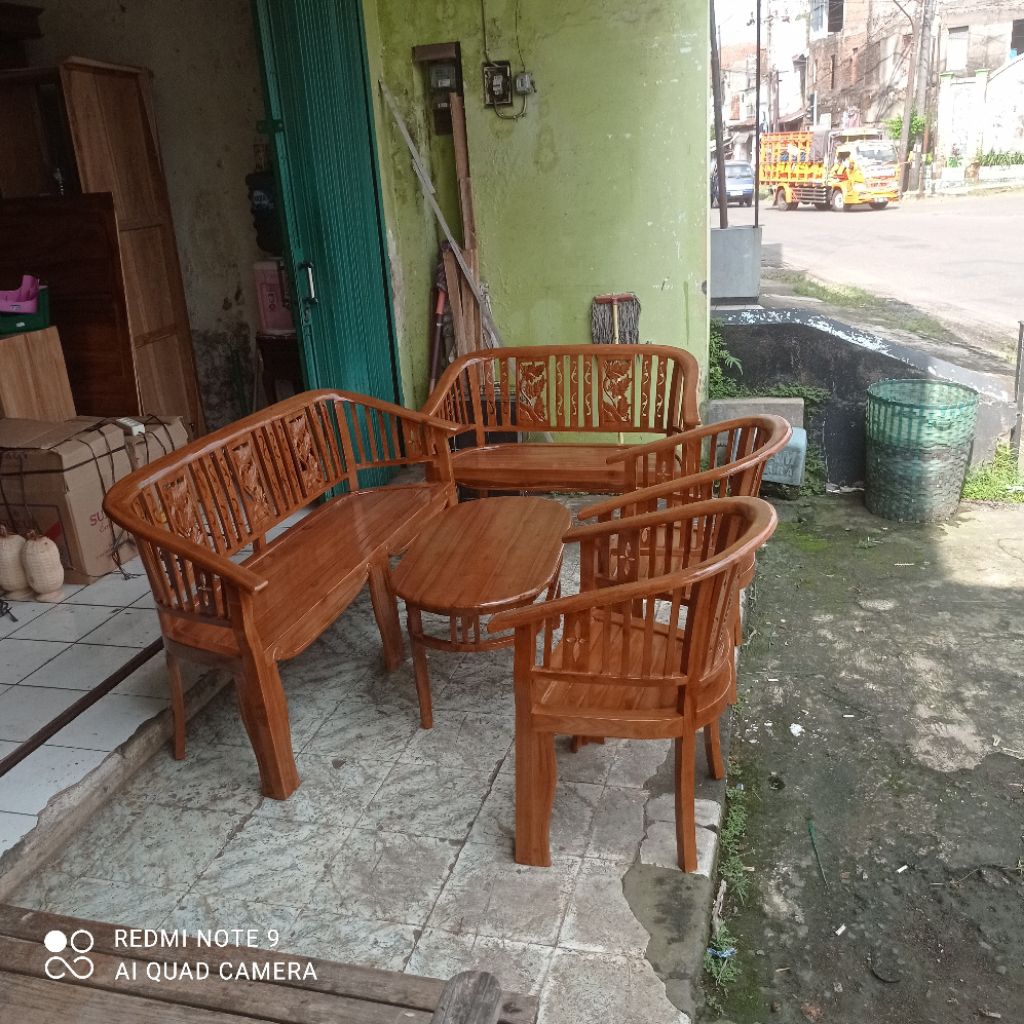 kursi tamu minimalis rumah ekonomis murah kantor