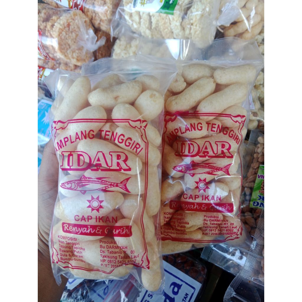 

amplang tenggiri" IDAR