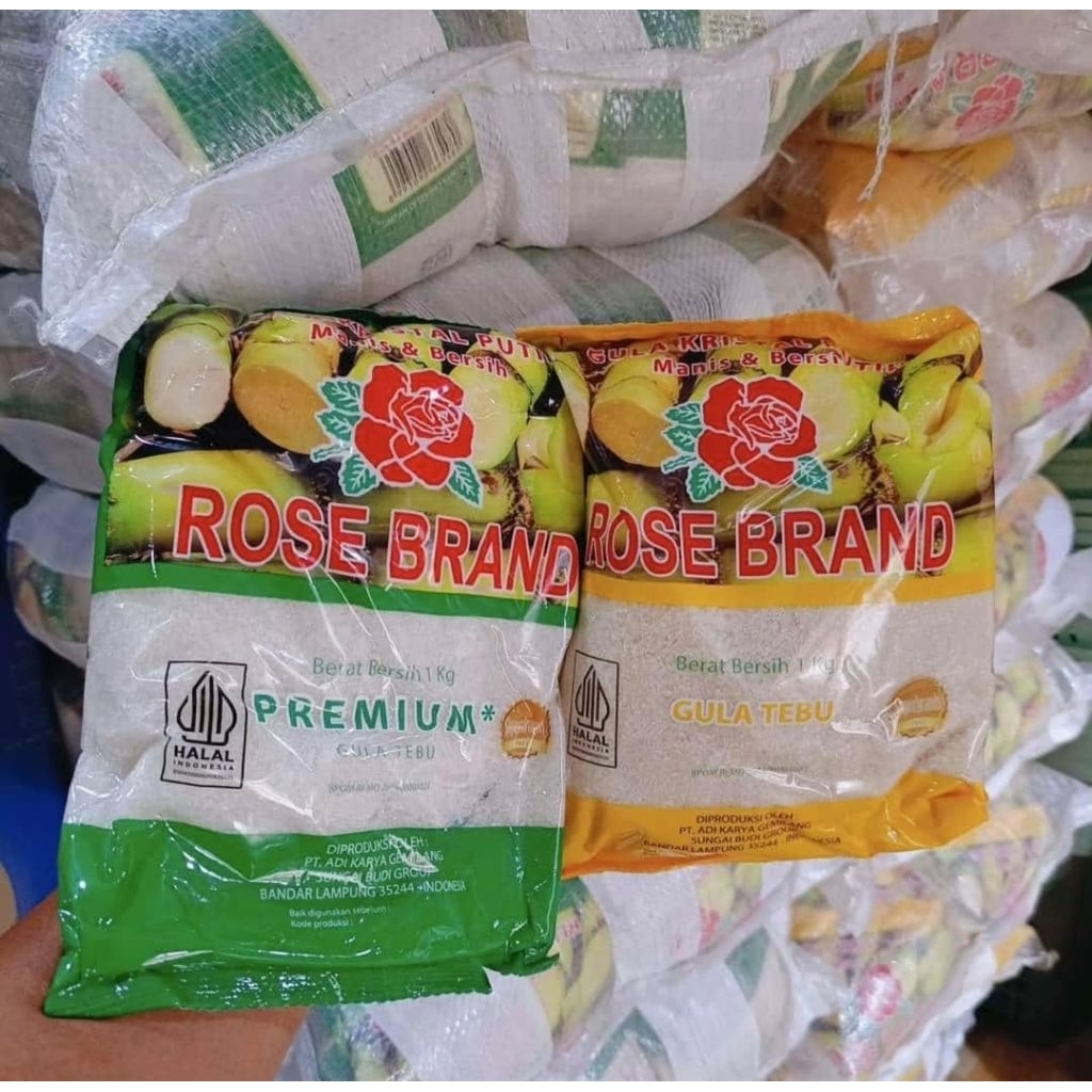 

(MANISVCR) Gula Rose Brand kemasan 1Kg