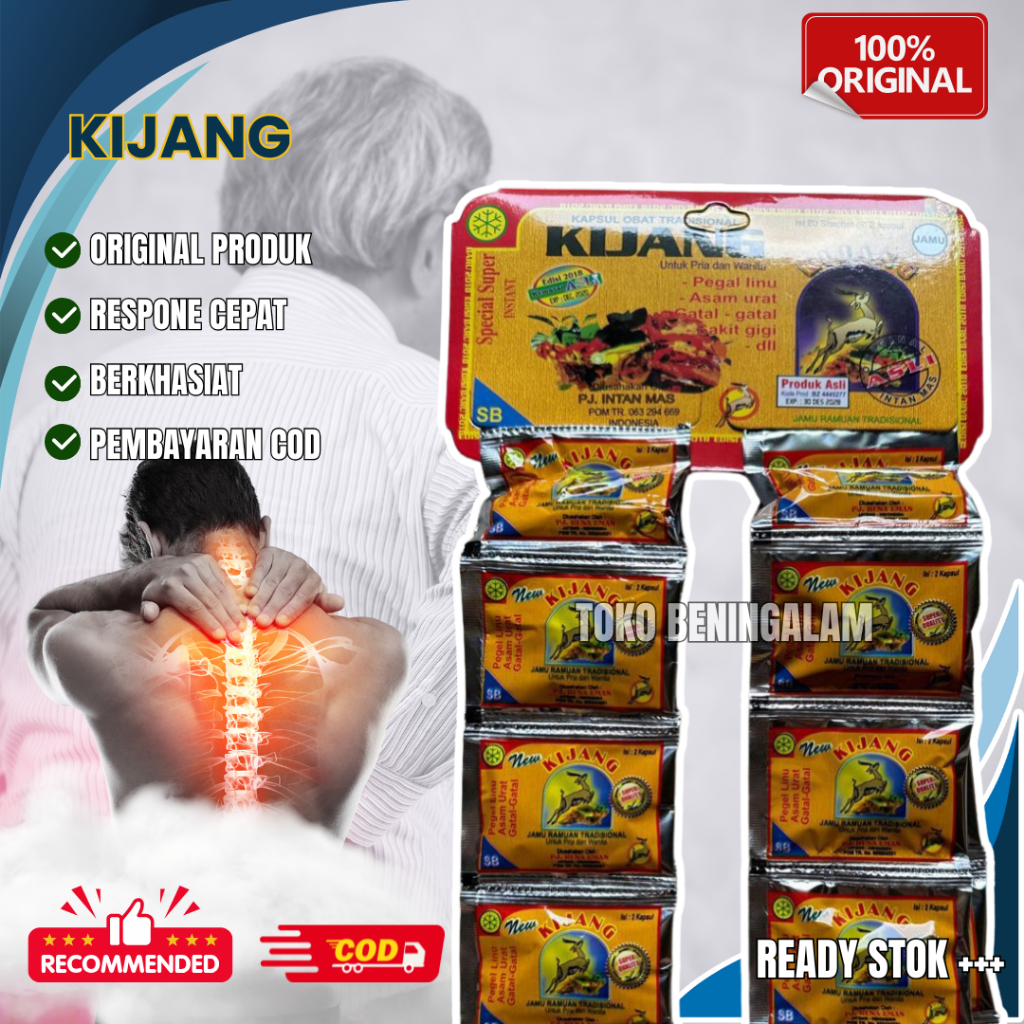

Kijang Kapsul Pegel Linu 20 Saset Original