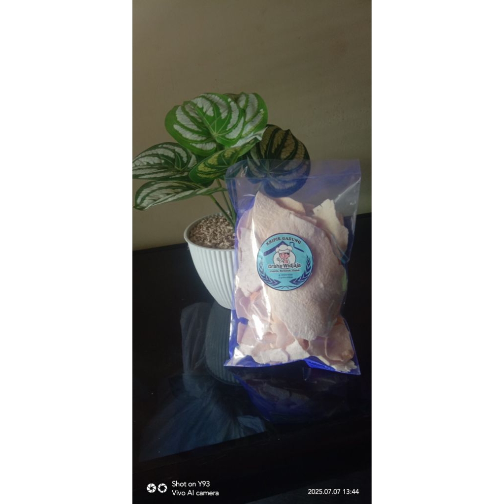 

100 gram keripik gadung matang origional renyah dan gurih