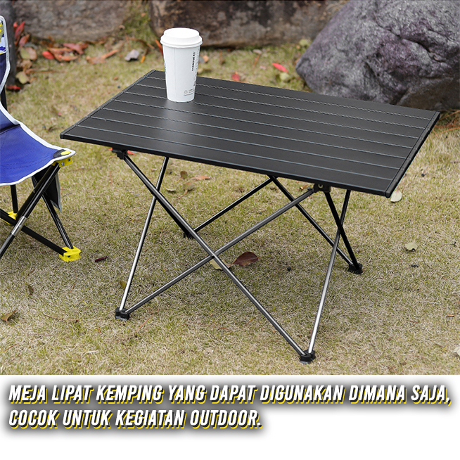 Meja Lipat Outdoor Aluminium Meja Lipat Camping Meja Lipat