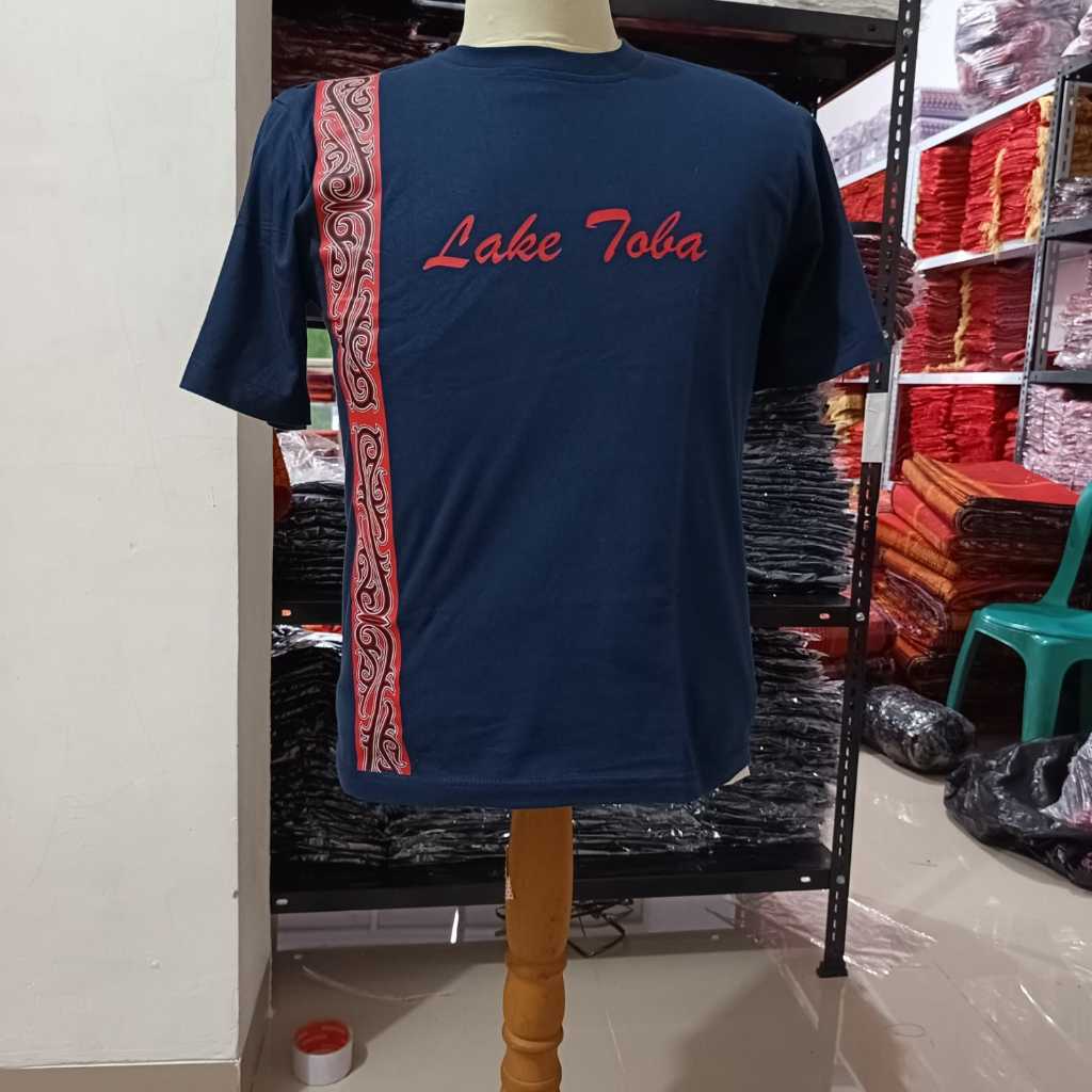 kaos motif gorga batak toba