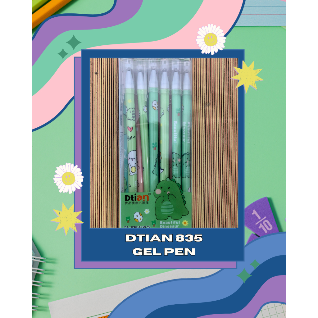 

DTIAN 835 DINOSAURUS GEL PEN